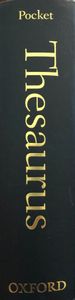 Pocket Oxford Thesaurus