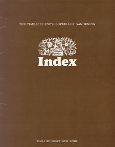 The Time-Life Encyclopedia of Gardening Index