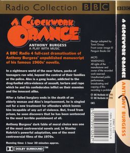 A Clockwork Orange: A Play With Music 