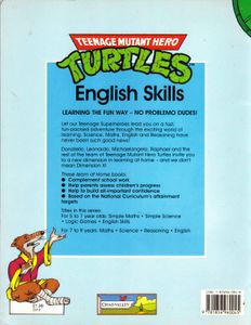 Teenage Mutant Hero Turtles English Skills