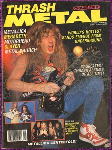 Creem Close Up Presents Thrash Metal volume 1 number 1 1987 11