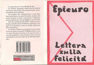 Lettera Sulla Felicità