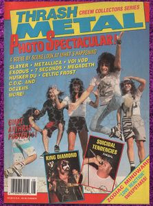 Creem Collectors Series Thrash Metal Photo Spectacular