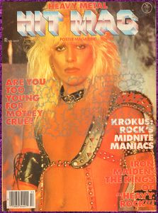 Heavy Metal Hit Mag Poster Magazine Volume 2 Number 1