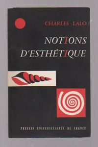 Notions D'esthétique