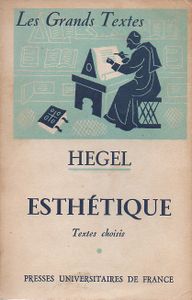 Esthétique - Textes Choisis