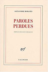 Paroles Perdues