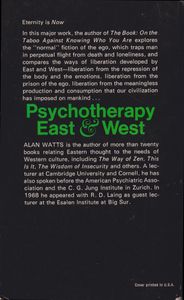 Psychotherapy East & West