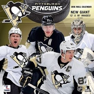 Pittsburgh Penguins 2016 Team Wall Calendar