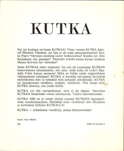 Kutka 1?80 - Eräänlainen vuosikirja