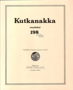 Kutkanakka vuodeksi 198__