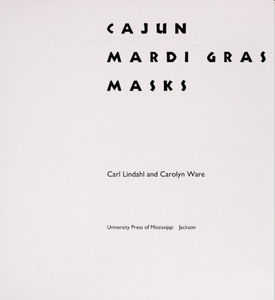 Cajun Mardi Gras Masks