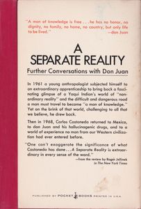 A Separate Reality: Further Conversations with Don Juan