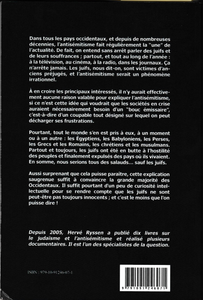 L'antisémitisme sans complexe ni tabou - Plaidoyer pour la liberté d'expression