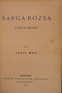 Sárga rózsa
