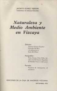 Naturaleza Y Medio Ambiente En Vizcaya