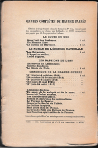 Le culte du moi - Sous l'oeil des barbares