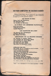 Le culte du moi - Un homme libre