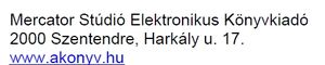 Mercator Stúdió Elektronikus Könyvkiadó