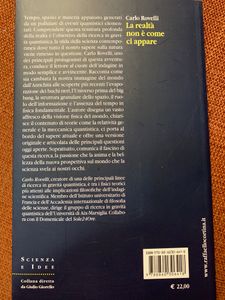 La Realtà Non E' Come Ci Appare. La Struttura Elementare Delle Cose