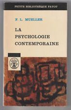 La Psychologie Contemporaine