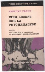 Cinq Leçons Sur La Psychanalyse