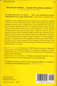 Acid Dreams: The Complete Social History of LSD: the CIA, the Sixties, and Beyond