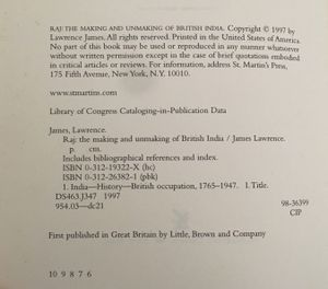 Raj: The Making and Unmaking of British India
