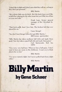 Billy Martin (The Story of Baseball’s Unpredictable Genius)