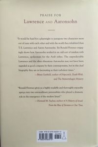 Lawrence and Aaronsohn: T.E. Lawrence, Aaron Aaronsohn, and the Seeds of the Arab-Israeli Conflict