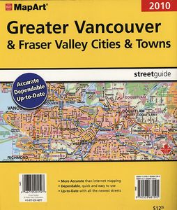 Greater Vancouver & Fraser Valley Cities & Towns: Streetguide
