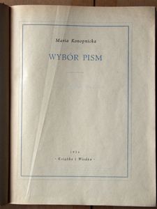 Wybór pism
