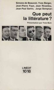 Que Peut La Littérature ?