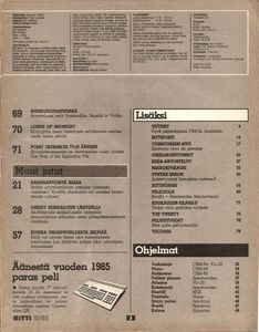 MikroBITTI 10/85