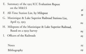 The Haywire: A Brief History of the Manistique and Lake Superior Railroad