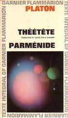 Théétète - Parménide