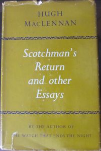 Scotchman's Return and other Essays