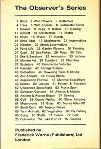 The Observer's Book Of Ships