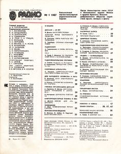 Радио 1987/01