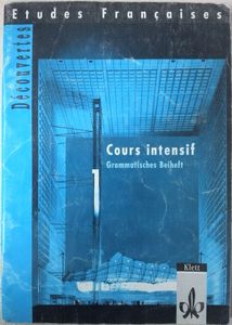 Découvertes, Cours intensif 1. Grammatisches Beiheft
