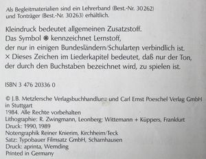 Musik um uns - 5.-6. Schuljahr