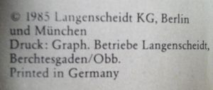 Langenscheidts Mini-Wörterbuch Deutsch-Englisch
