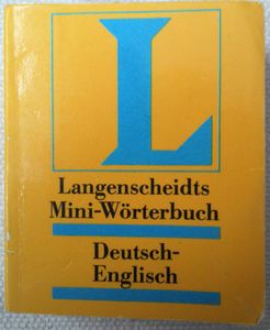 Langenscheidts Mini-Wörterbuch Deutsch-Englisch