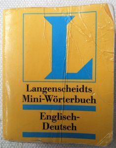 Langenscheidts Mini-Wörterbuch Englisch-Deutsch