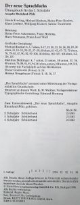Der neue Sprachfuchs. Übungsbuch für das 3. Schuljahr