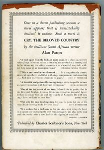 Cry, the Beloved Country