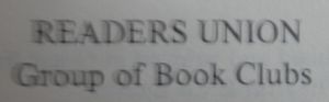 Readers Union Group Of Book Clubs