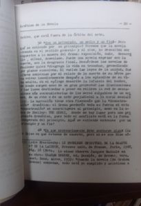 Estética de la novela, Curso de estética año académico 1955