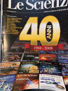 Le Scienze (2008-09) - Numero Speciale: Il Meglio Dei Nostri Primi 40 Anni 1968-2008.