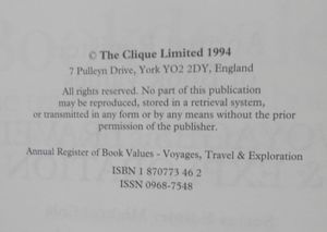 Voyages, Travel & Exploration